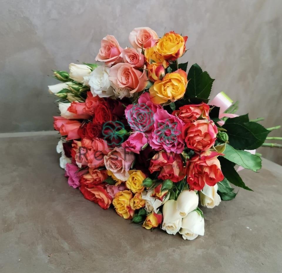 Букет цветов из: Розы в Незлобной