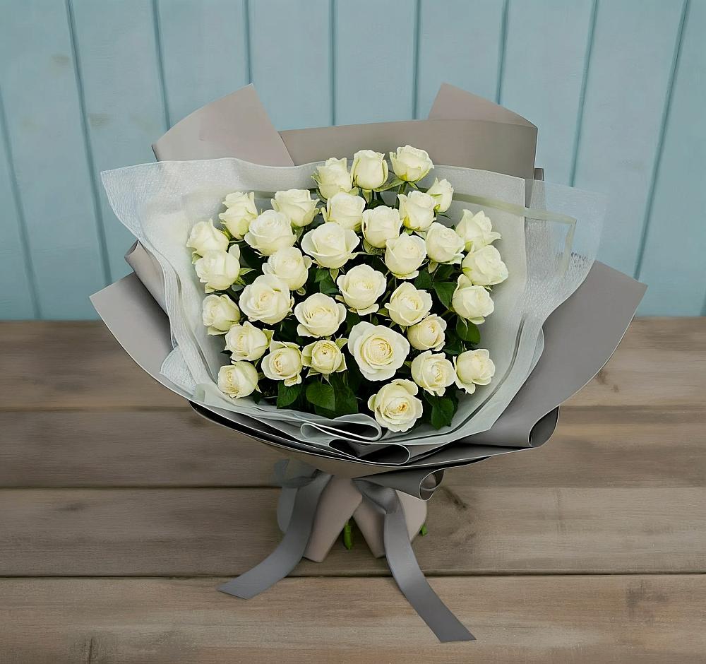 Букет Белоснежная нежность в Незлобной