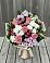 Букет цветов из: Альстромерии, Гвоздики, Розы и Хризантемы в Незлобной