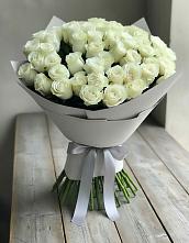 Букет 35 Белых роз в Незлобной