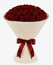 Букет 101 Бордовая роза Блэк Бакарра в Незлобной