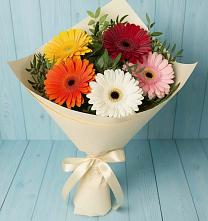Букет цветов из:  Герберы в Незлобной