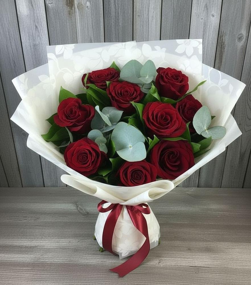 Букет цветов из: Розы в Незлобной