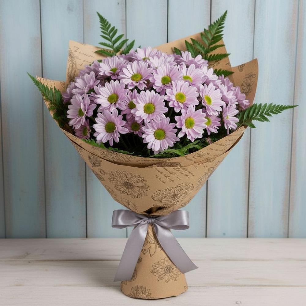 Букет цветов из: Хризантемы в Незлобной