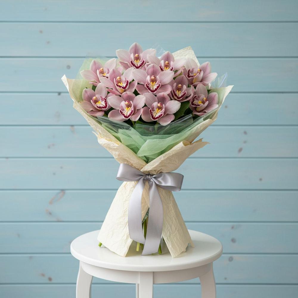 Букет цветов из: Орхидеи и Розы в Незлобной