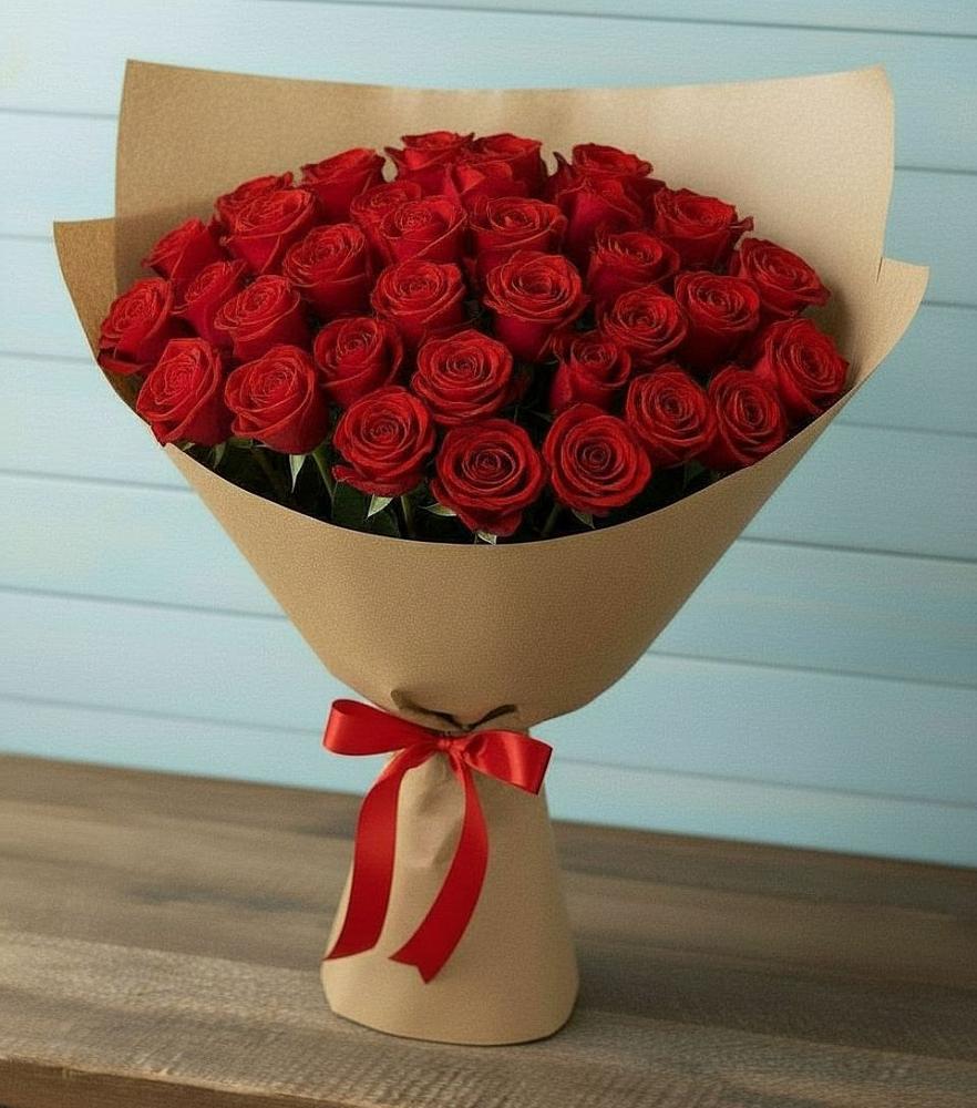Букет Красные розы Милано в Незлобной