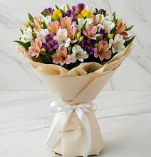 Букет цветов из:  Альстромерии в Незлобной