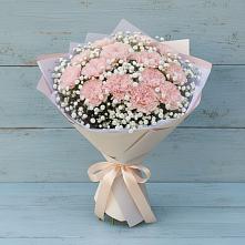 Букет цветов из:  Гвоздики в Незлобной