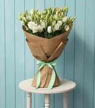 Букет цветов из:  Лизиантусы в Незлобной