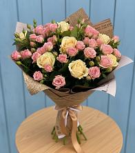 Букет цветов из:  Розы в Незлобной