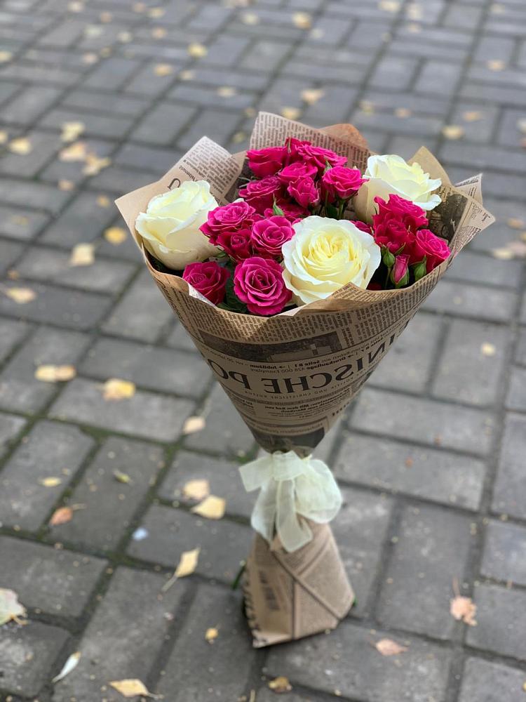 Букет цветов из: Розы в Незлобной