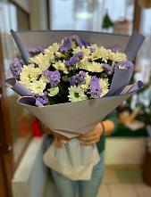 Букет цветов из:  Хризантемы #REPLACE_PRED# Незлобной