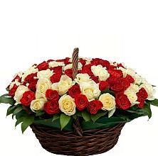 Премиум букет из: Розы #REPLACE_PRED# Незлобной