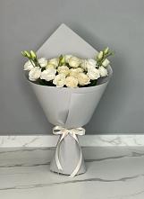 Букет цветов из:  Розы и Лизиантусы в Незлобной